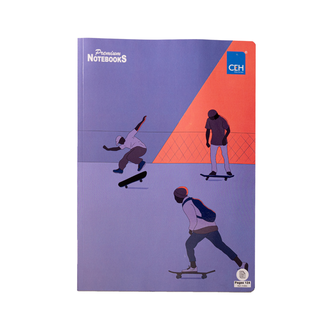 CEH| NOTEBOOK | A4 (297mmx210mm) | 60 GSM | 124 pages | Ruled