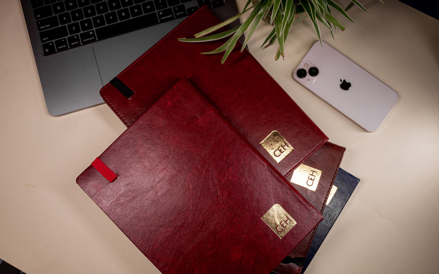 CEH | Nescafe size 190x255 Hard Rexine Bound 200P Ruled | 200 Pages (Maroon)