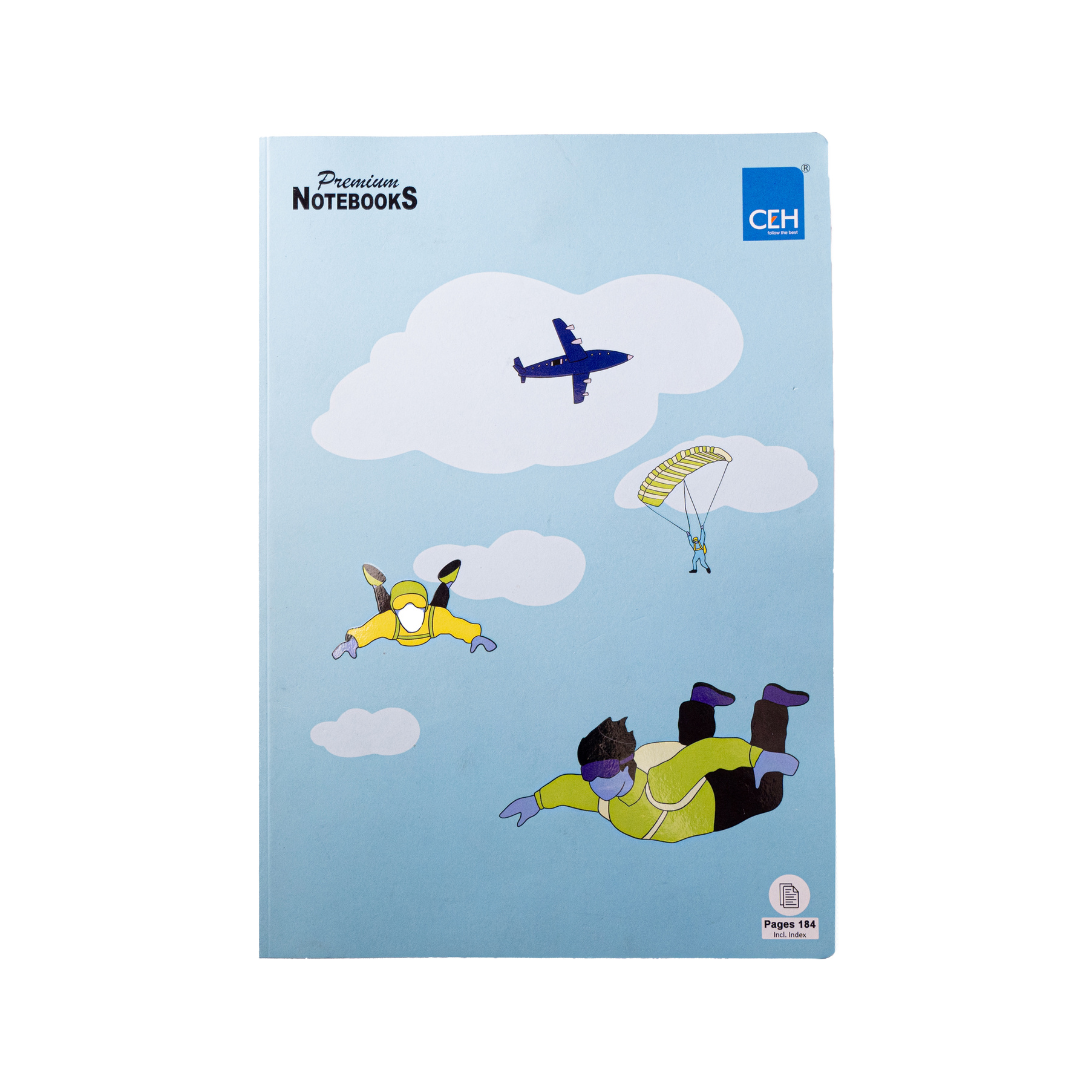 CEH| NOTEBOOK | A4 (297mmx210mm) | 60 GSM | 184 pages | Unruled